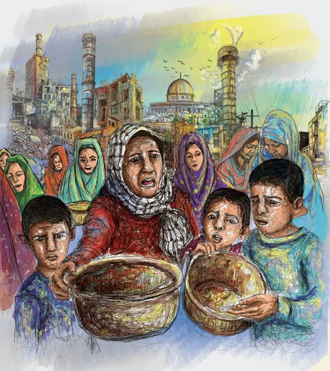 مدير التحرير يكتب من الإسكندرية إلى باريس. روان صلاح تحمل معاناة فلسطين إلى معرض فني دولي
