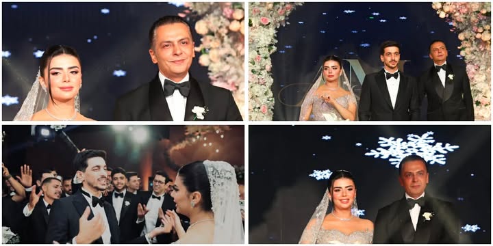 نجوم السياسة والفن والإعلام في حفل زفاف نجلة أحمد عبد الجواد
