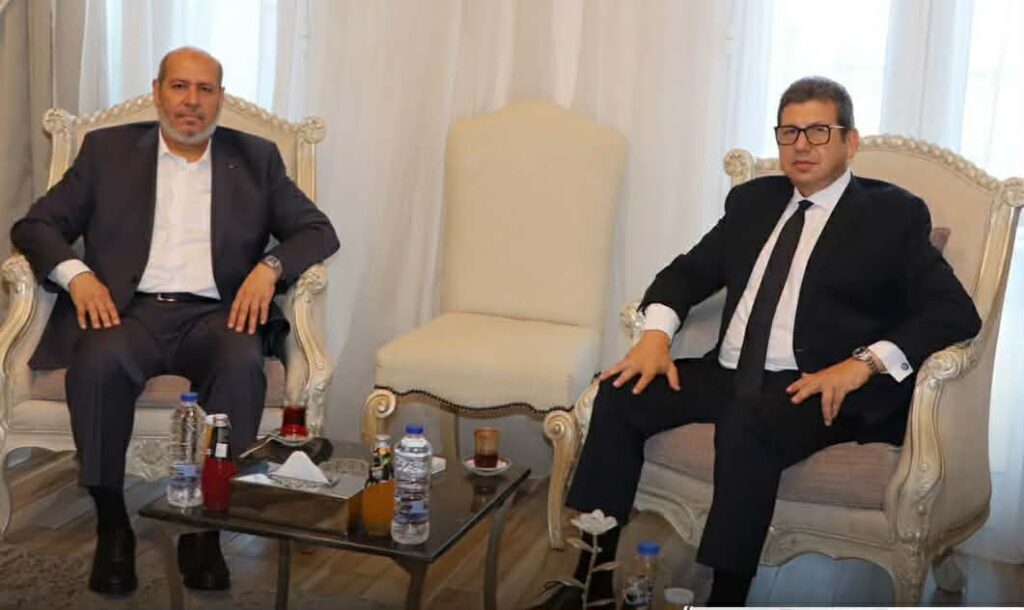 لقاء رئيس المخابرات العامة ووفد حماس 2026 وبحث مبادرة السلام
