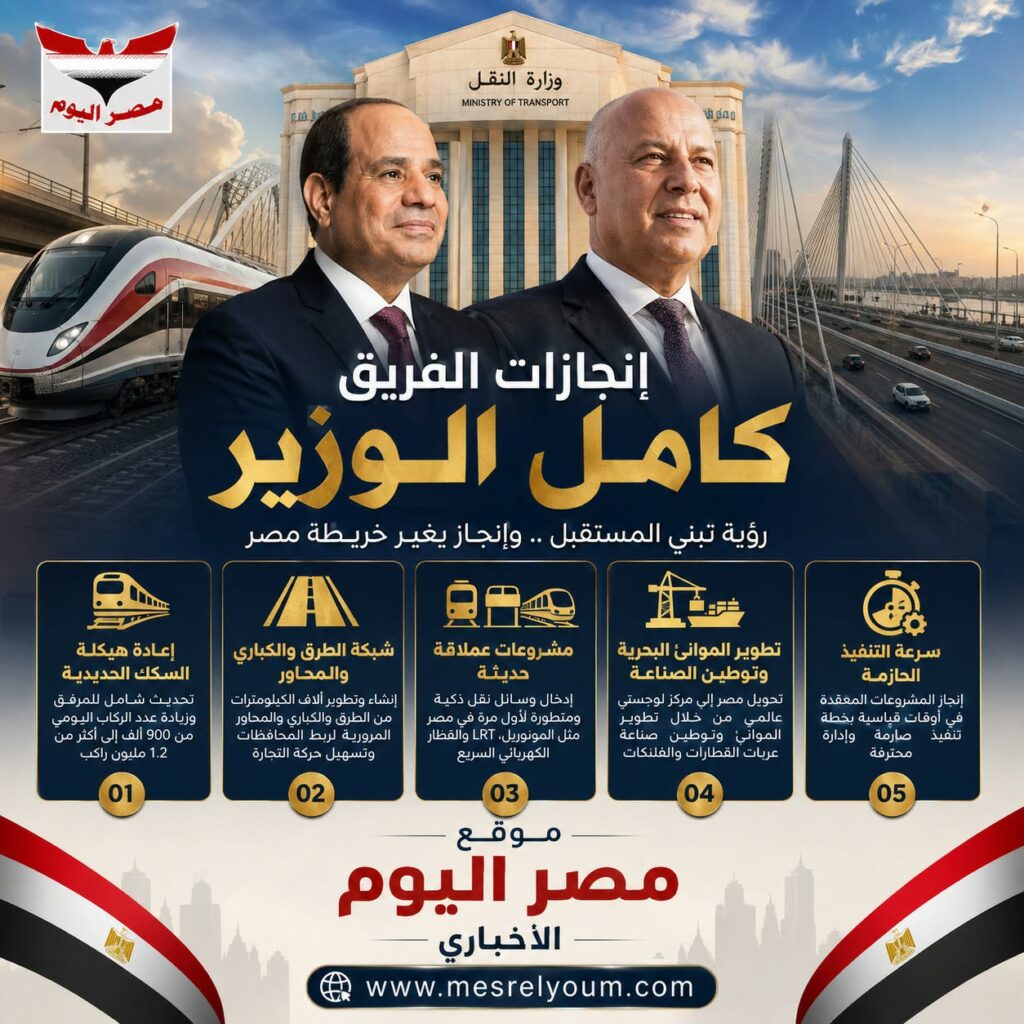 الفريق كامل الوزير علامه فارقة في تايخ مصر الحديث ..