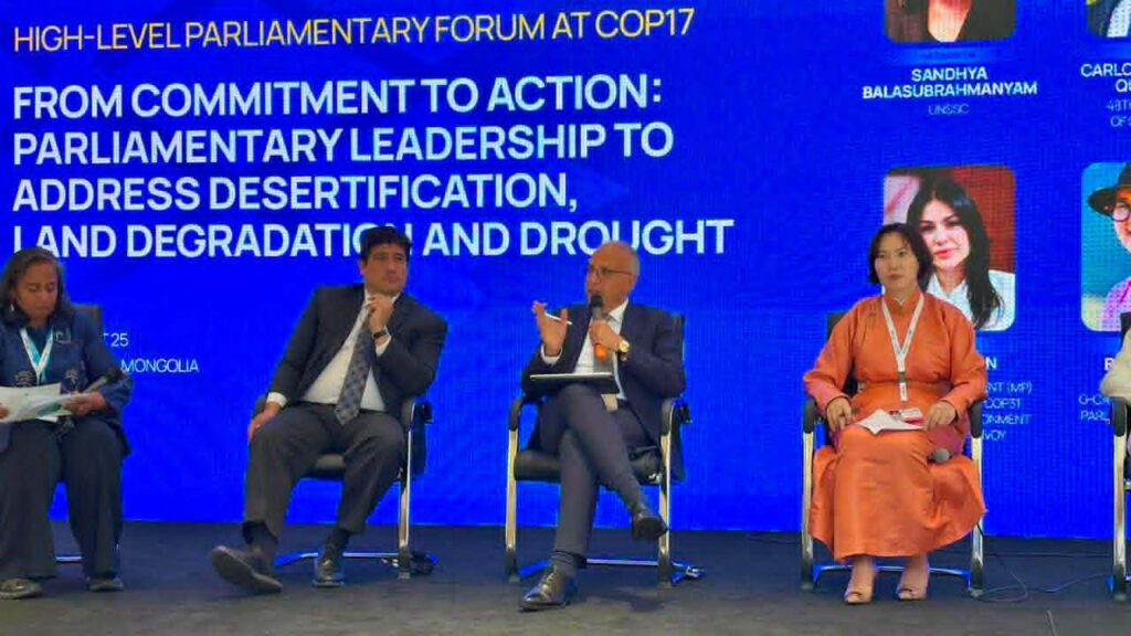 تحول شامل في الحوكمة: «سويلم» يستعرض استراتيجية مصر المائية أمام منتدى COP17 للتصحر بمنغوليا