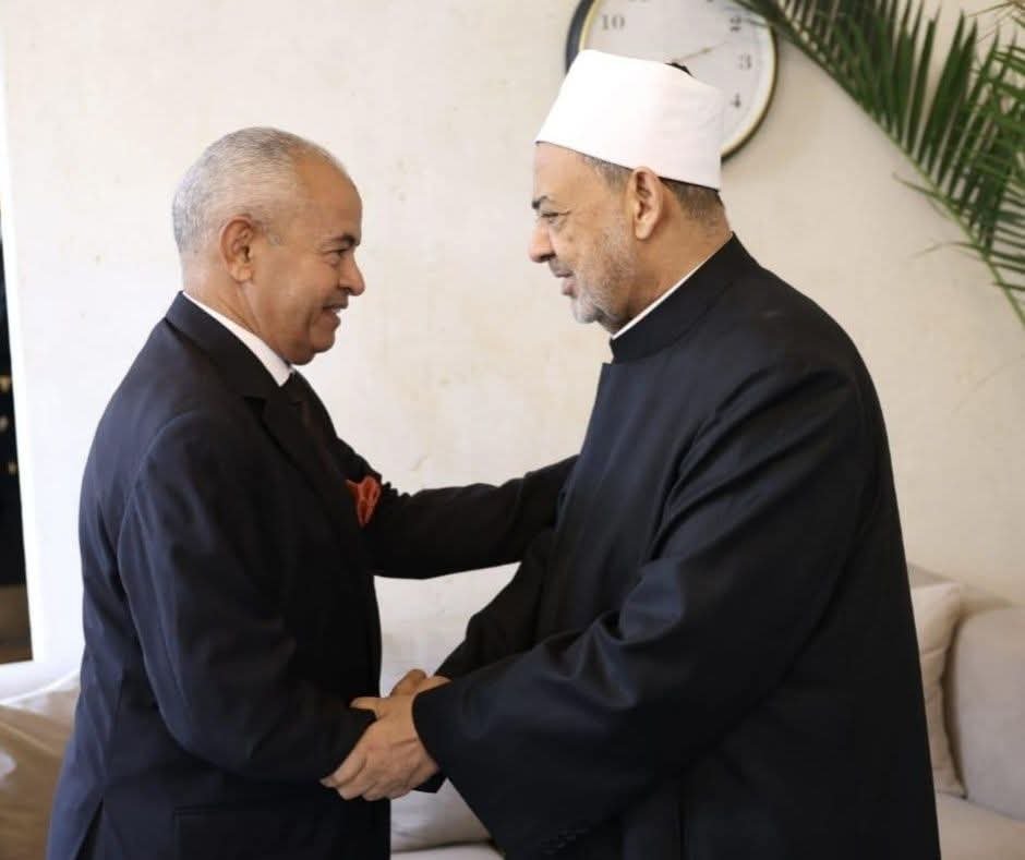 شيخ الأزهر يستقبل رئيس نادي مستشاري قضايا الدولة ويؤكد أهمية العدالة