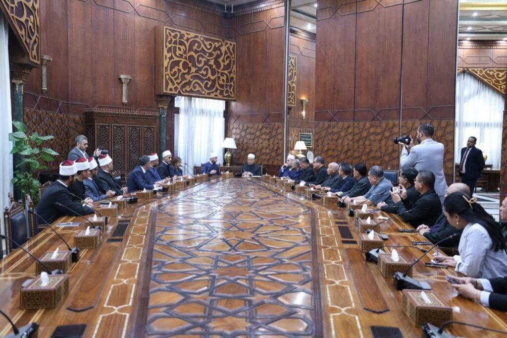 شيخ الأزهر يستقبل أساقفة الفلبين.. حوار حول التعايش والسلام ووثيقة الأخوة الإنسانية