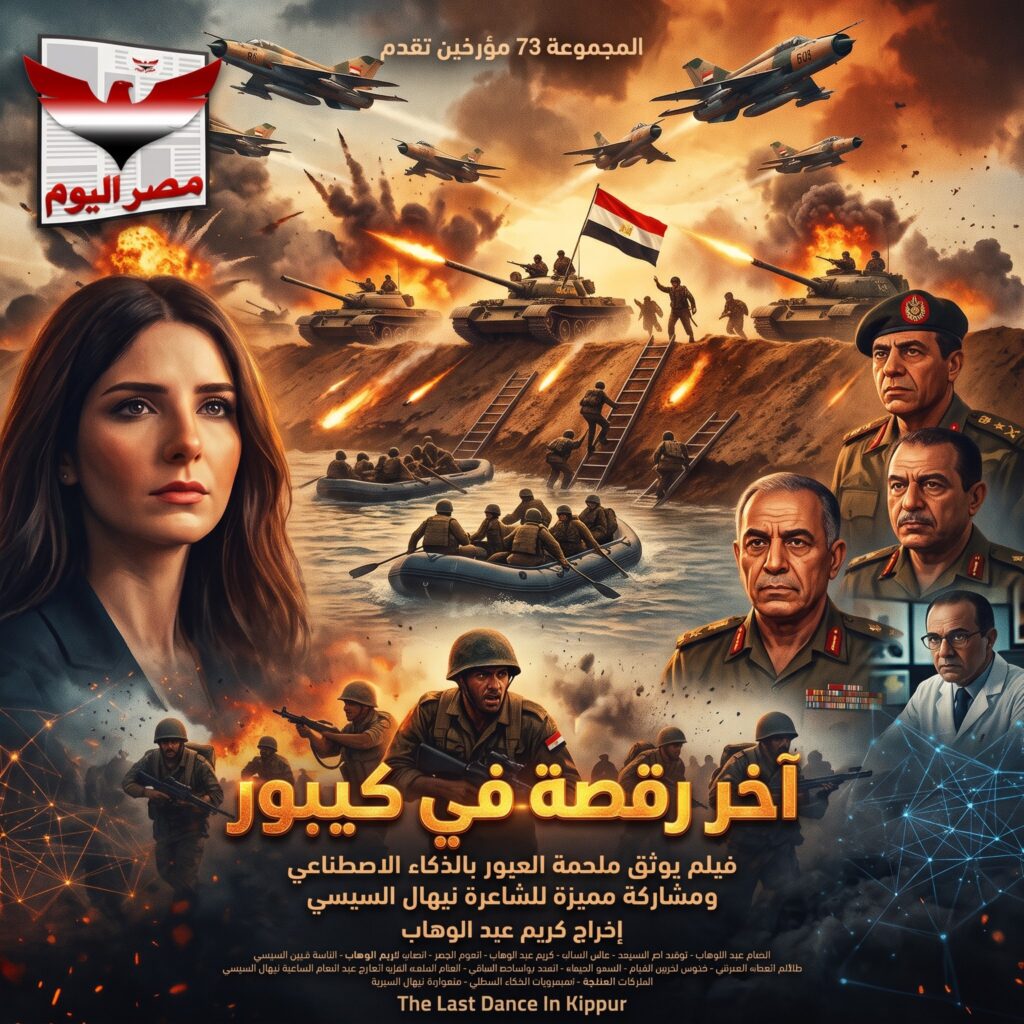 آخر رقصة في كيبور».. ملحمة العبور بالذكاء الاصطناعي ومشاركة مميزة للشاعرة نيهال السيسي