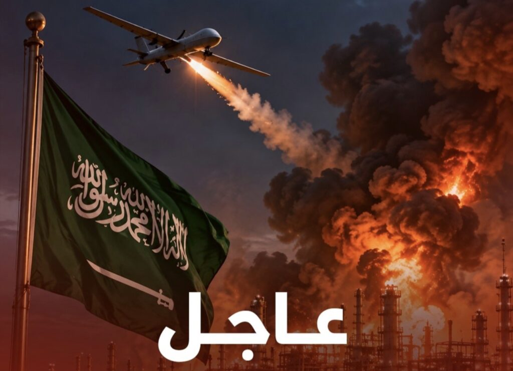 الحوثيون يعلنون استهداف أرامكو ومطار الملك خالد ومصفاة نفطية في الرياض